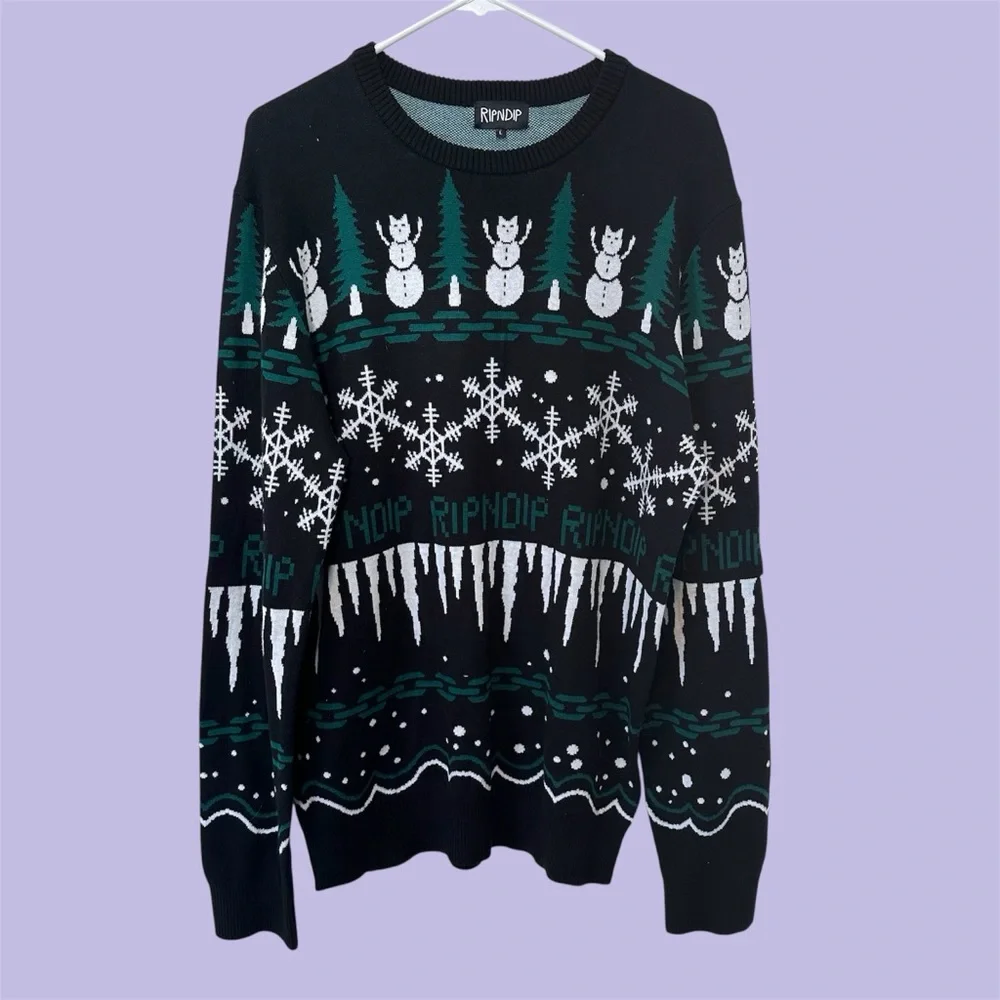 Ripndip hohoho knit sweater